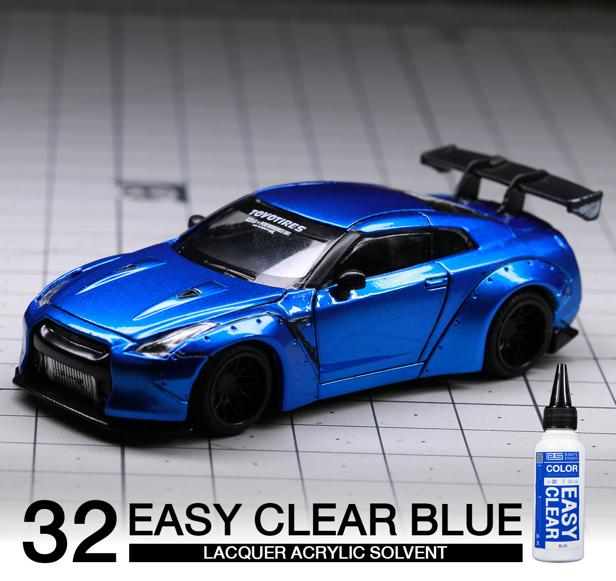 NO.32S Easy Clear Blue [ใส] 60ml