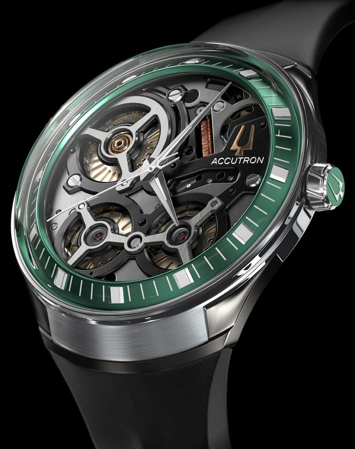 Bulova 2ES8A001 นาฬิกาผู้ชาย ELECTROSTATIC Accutron DNA Men's Watch