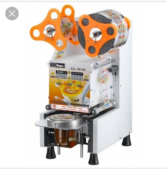 ครื่องซีลปากแก้วรุ่น ETON ET-H2 สั่งงานแบบ Fully Auto นับแก้วได้ Eton Fully Auto Cup Sealing Machine