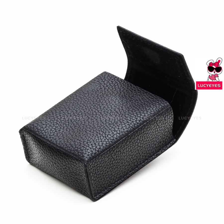 A012 กล่องแว่น RAYBAN แท้ 100% แบบพับสีดำ