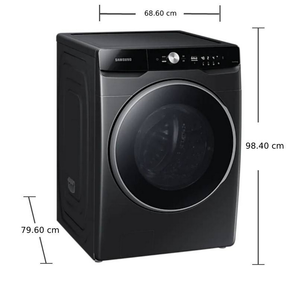 [ผ่อน0% 10ด] Samsung เครื่องซักผ้าฝาหน้า WF21T9500GV/ST พร้อม Eco Bubble™, 21 กก. (ชลบุรี ส่งฟรี)