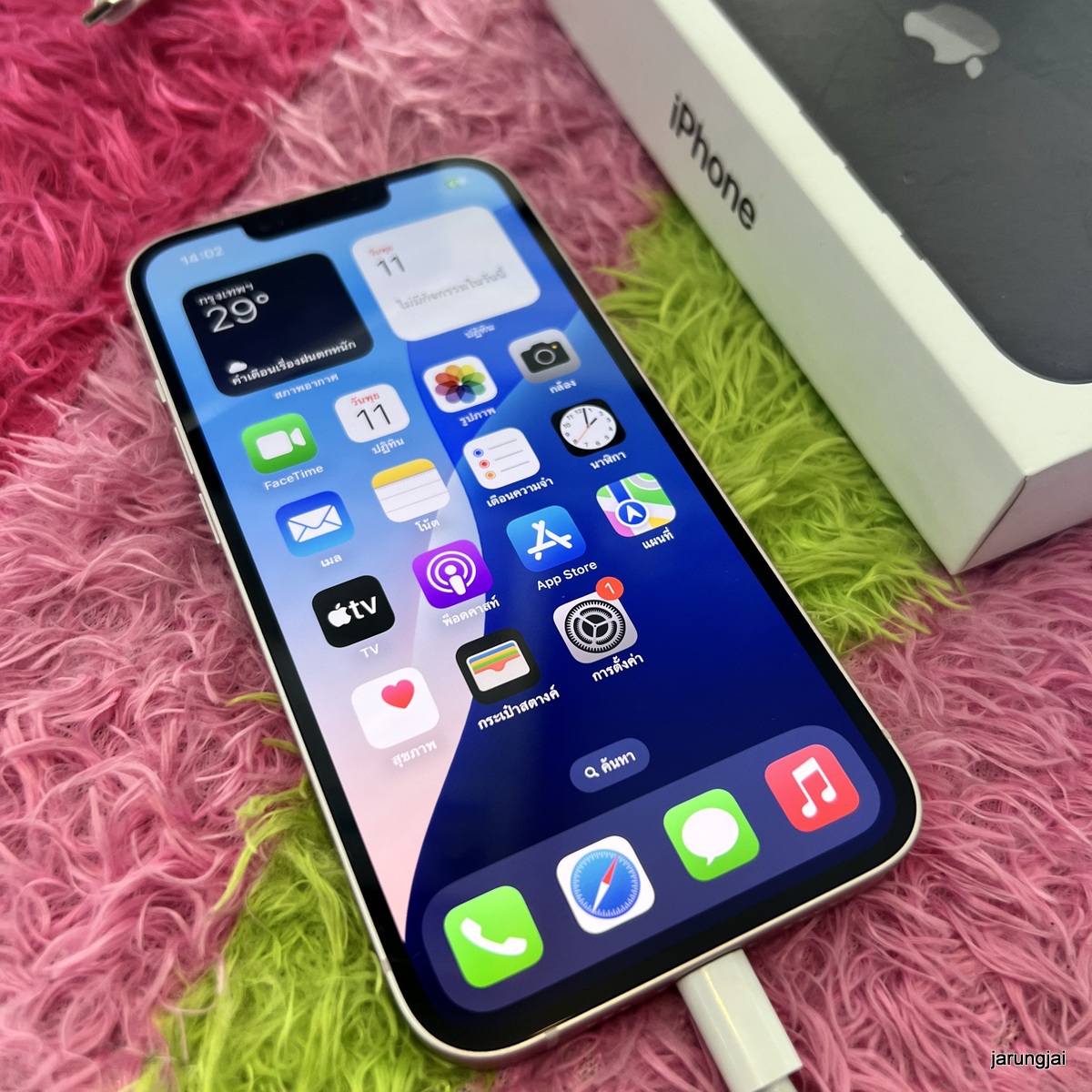 iphone 13 256gb pink th มือสอง ไอโฟนศรีสะเกษ