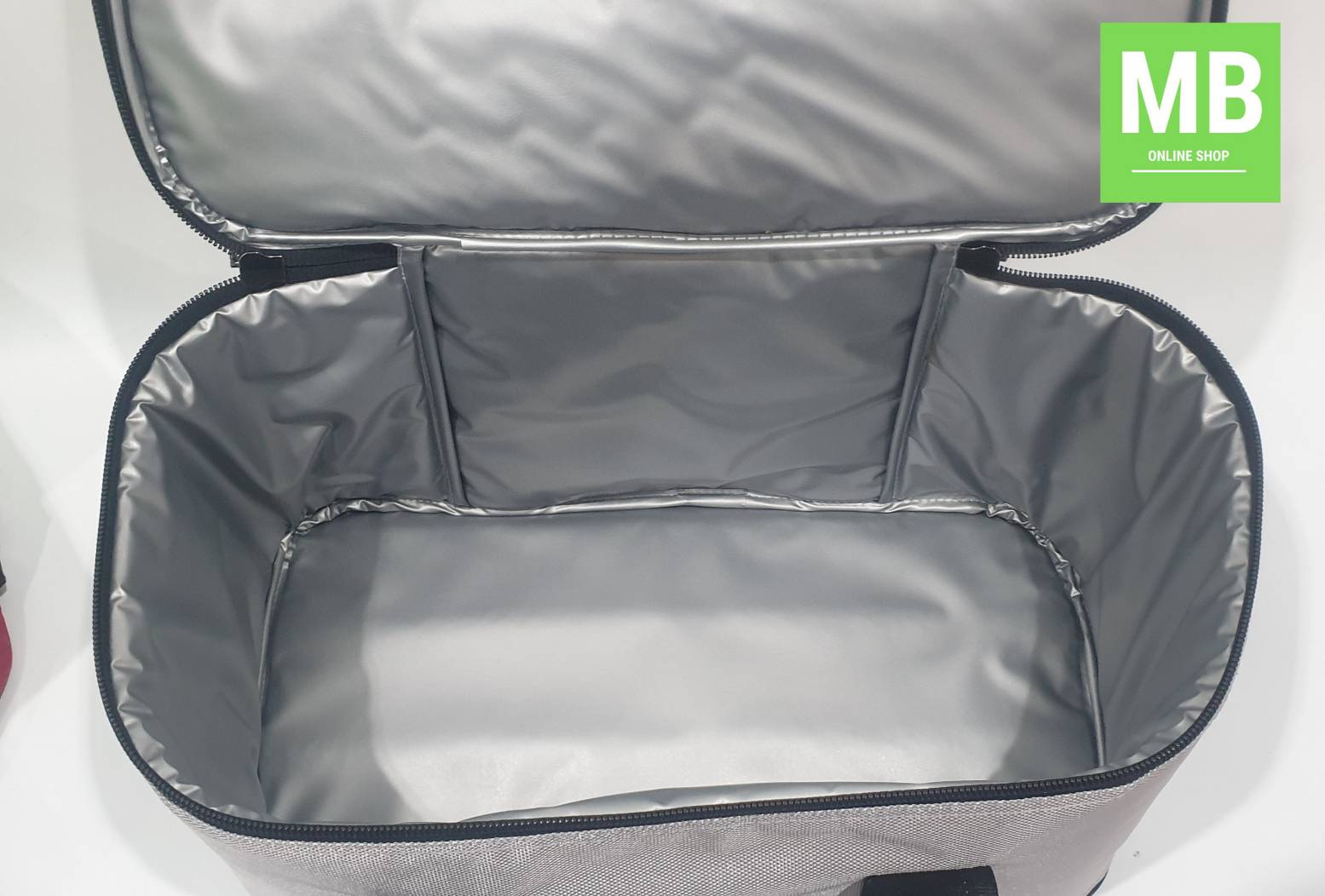 กระเป๋าส่งอาหาร เก็บได้ทั้งร้อนและเย็น แบบมีสายล็อคมอเตอร์ไซด์ ไซส์ L