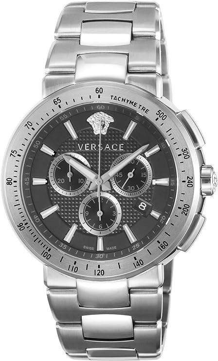 Versace VFG170016 นาฬิกาผู้ชาย Mystique Chronograph Quartz Men's Watch