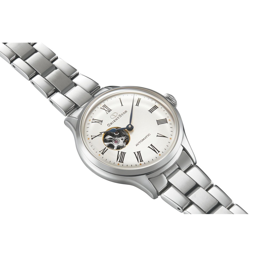 Orient RE-ND0002S00B นาฬิกาผู้หญิง Orient Star Classic Semi Skeleton Automatic Women's Watch
