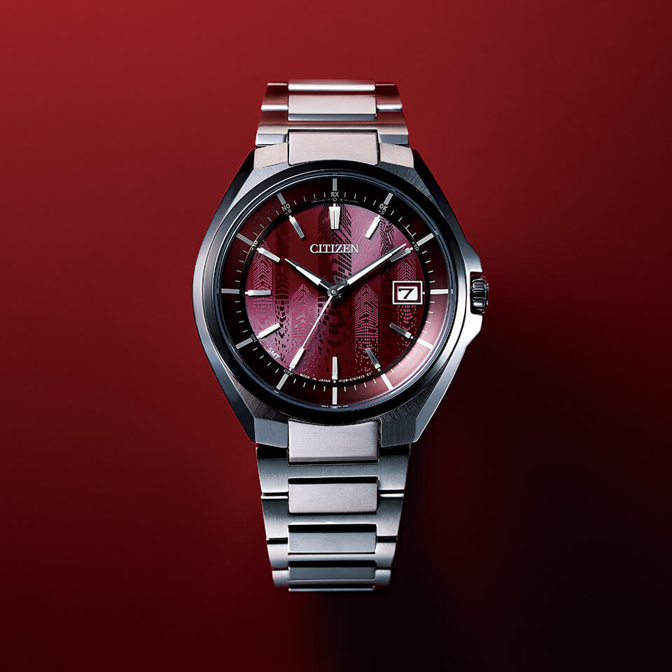 Citizen CB3016-51Z นาฬิกาผู้ชาย Attesa Eco-Drive Radio Controlled JOUNETSU Collection Made in Japan Limited 1700 Pcs. Men's Watch