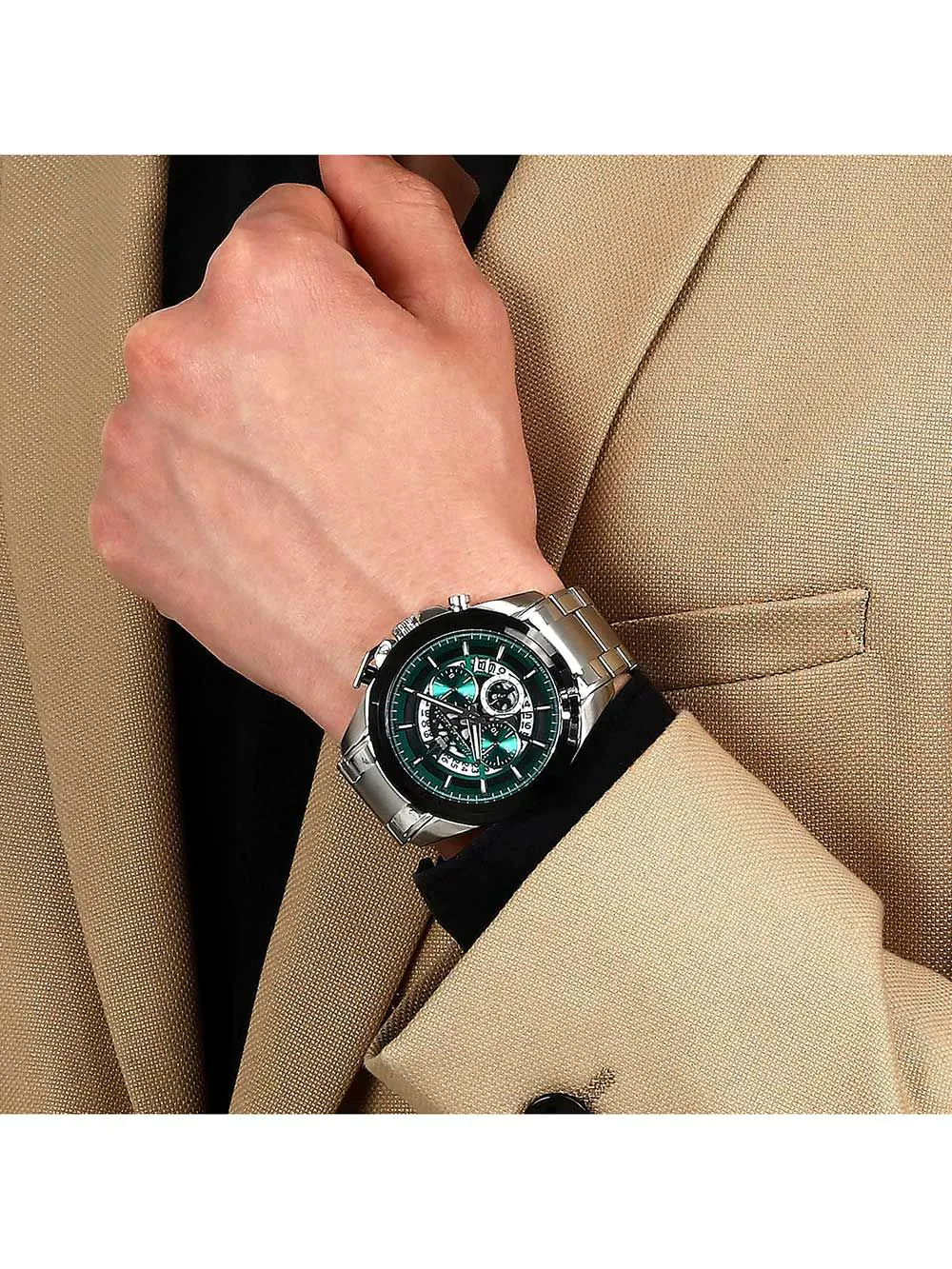 Maserati R8873612060 นาฬิกาผู้ชาย Chronograph Quartz Men's Watch