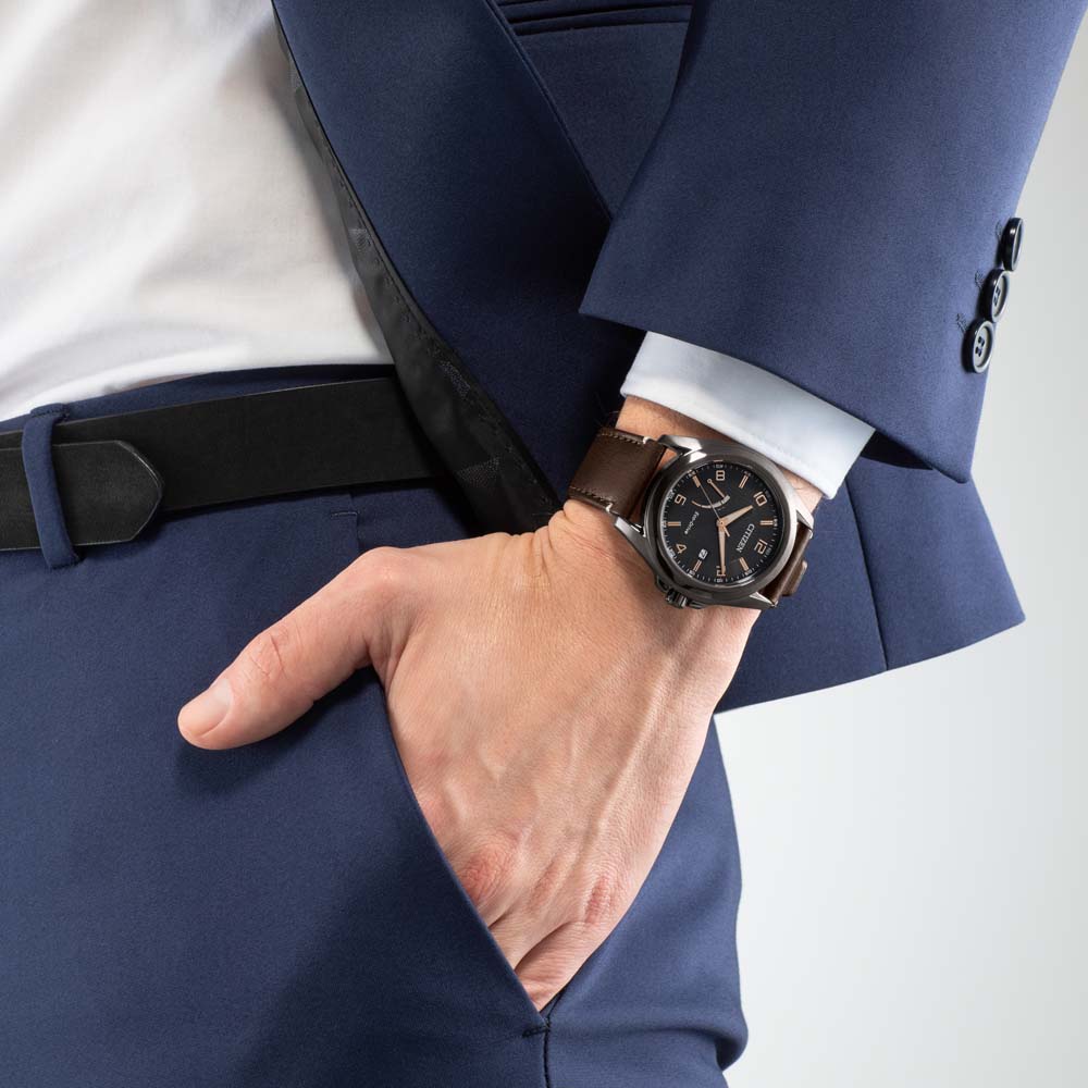 Citizen AW7057-18H นาฬิกาผู้ชาย Eco-Drive Men's Watch