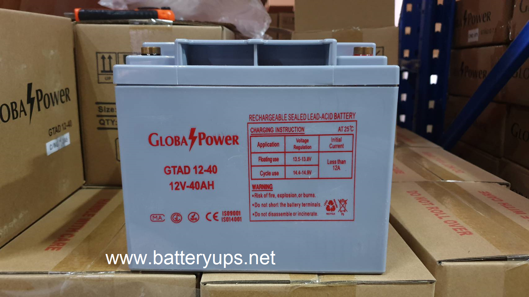 12v 40ah Global Power