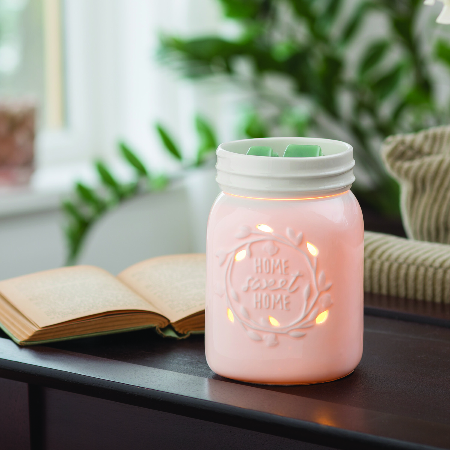 Mason Jar Illumination white