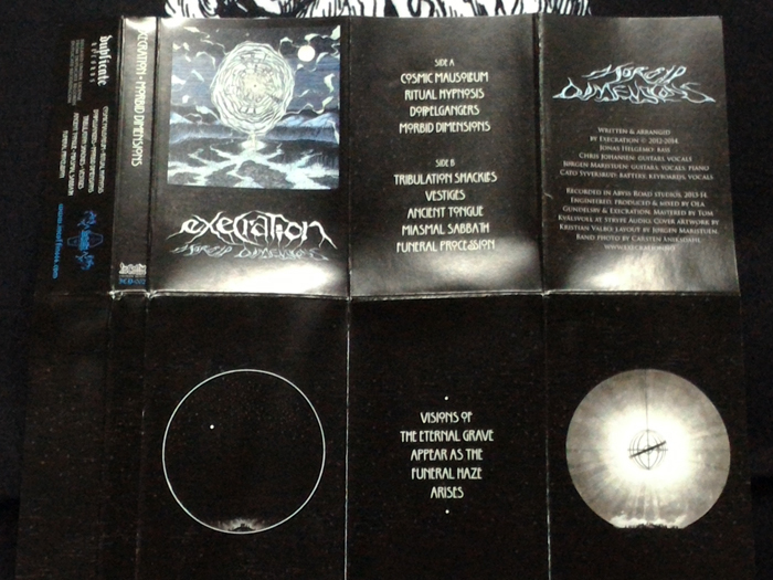 EXECRATION'Morbid Dimensions' Tape