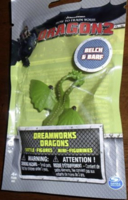 มินิ ฟิคเกอร์ BELCH & BARF ขนาด 2X3 นิ้ว