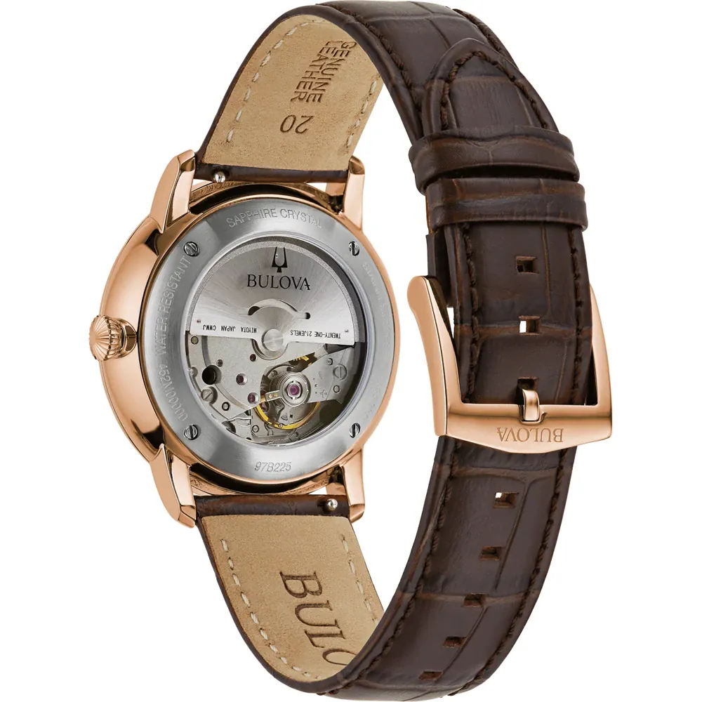 Bulova 97B225 นาฬิกาผู้ชาย Automatic Men's Watch