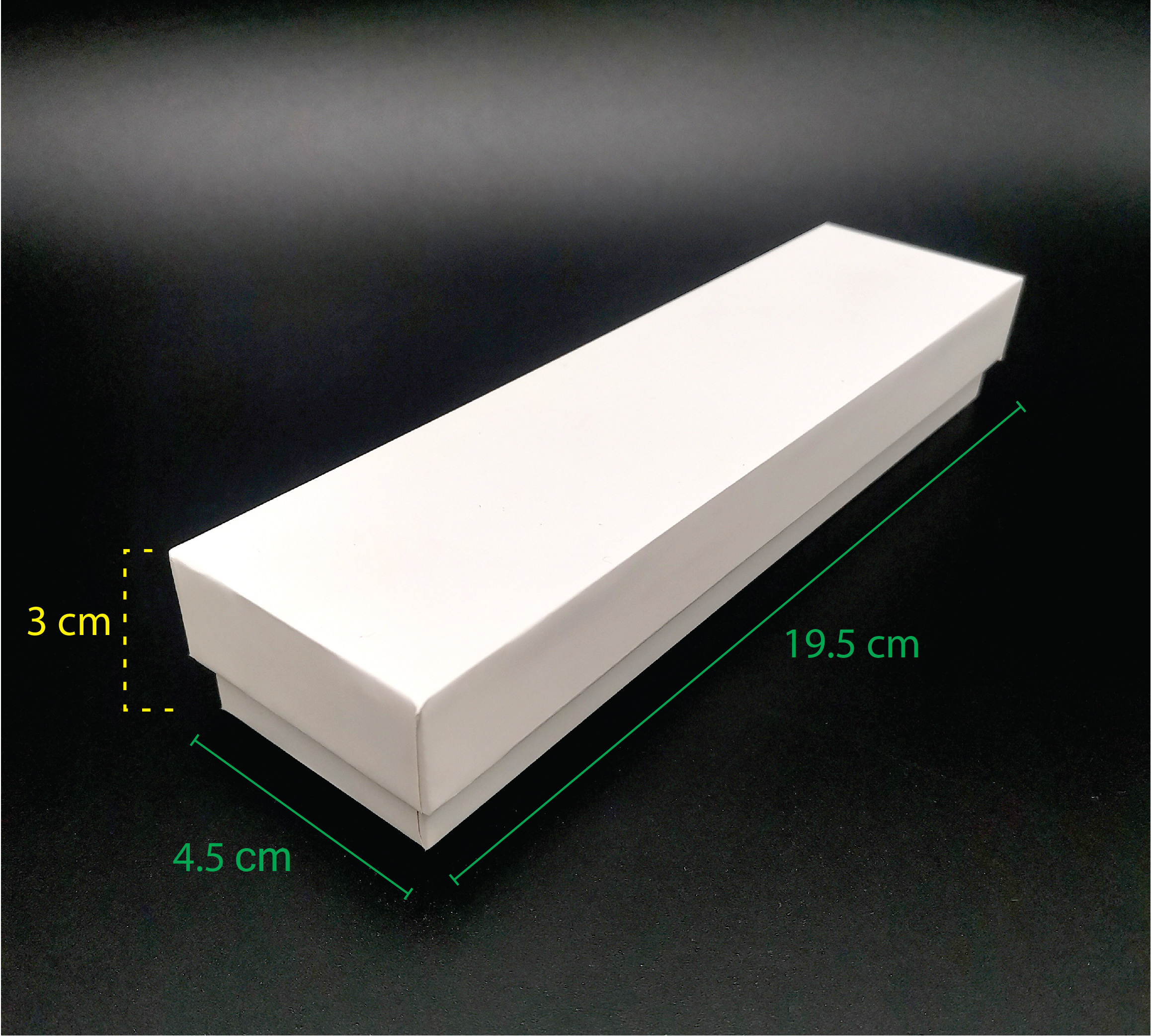 RC913 กล่องจั่วปัง ทรงฝาครอบไม่เต็มใบ ขนาด 4.5 x 19.5 x 3 ซม. ฝาสูง 2 ซม.
