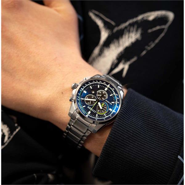 Citizen AT1190-87L นาฬิกาผู้ชาย Eco-Drive Chronograph Men's Watch