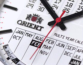 Orient ER2L004W นาฬิกาผู้ชาย Multi-Year Calendar Automatic Men's Watch