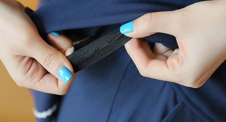 ชุดเสื้อคลุมท้อง+กางเกงขาสั้น ผ้าเนื้อละเอียด แขนระบาย กางเกงปรับขนาดครรภ์ได้ M,L,XL,XXL