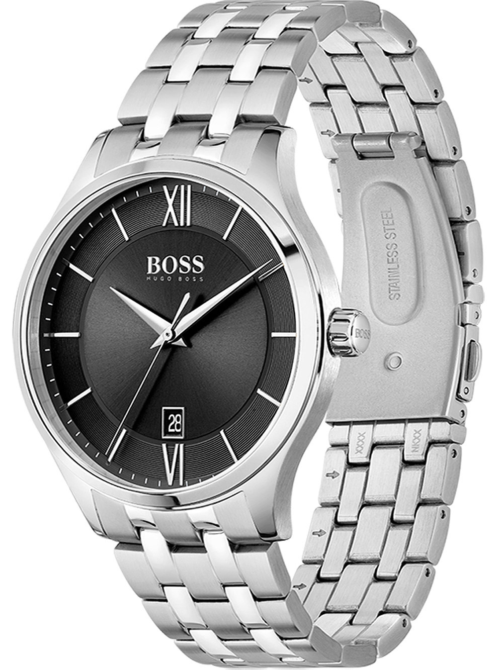 Hugo Boss 1513896 นาฬิกาผู้ชาย Elite Quartz Men's Watch