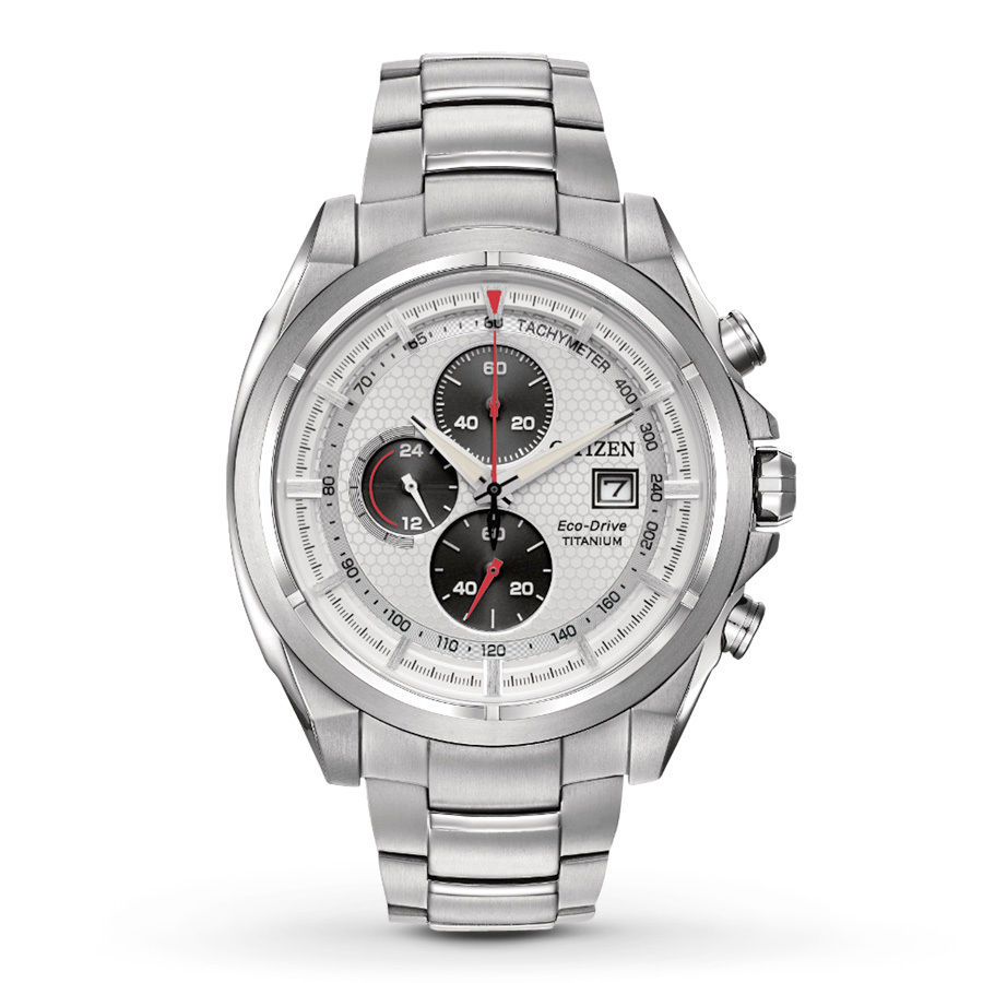 Citizen CA0550-52A นาฬิกาผู้ชาย Eco-Drive Chronograph Tachymeter Men's Watch