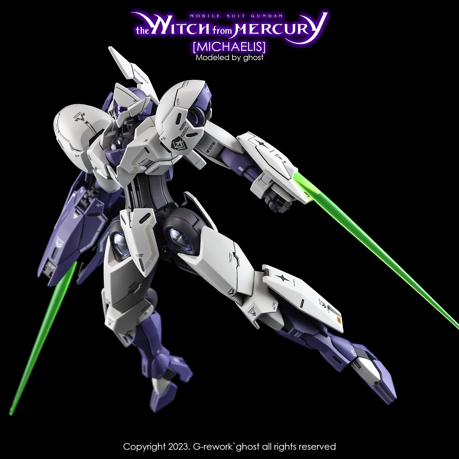 G-REWORK CUSTOM DECAL HG 1/144 MICHAELIS