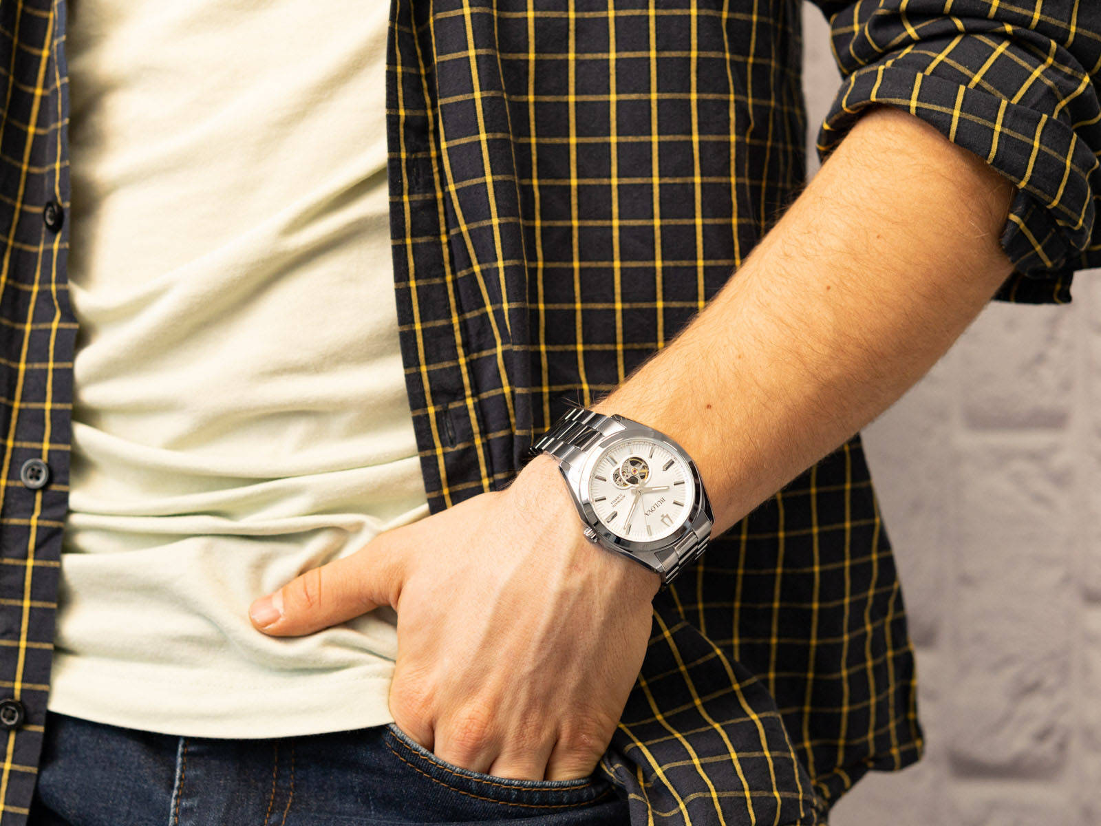 Bulova 96A274 นาฬิกาผู้ชาย Surveyor Expansion Men's Watch