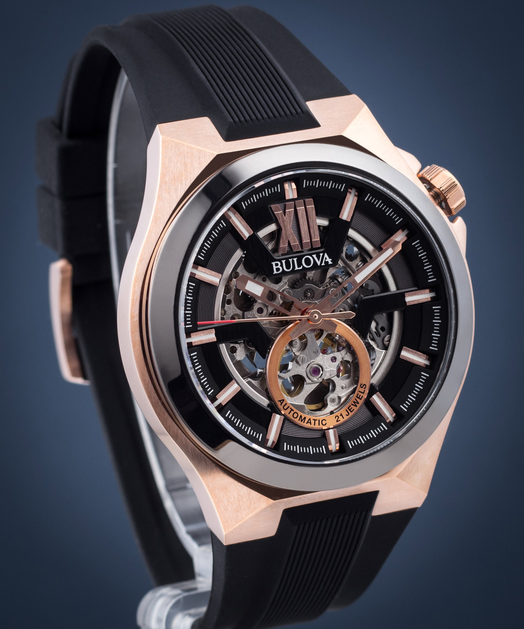 Bulova 98A177 นาฬิาผู้ชาย Bulova รุ่น 98A177, Classic Automatic Men's Watch