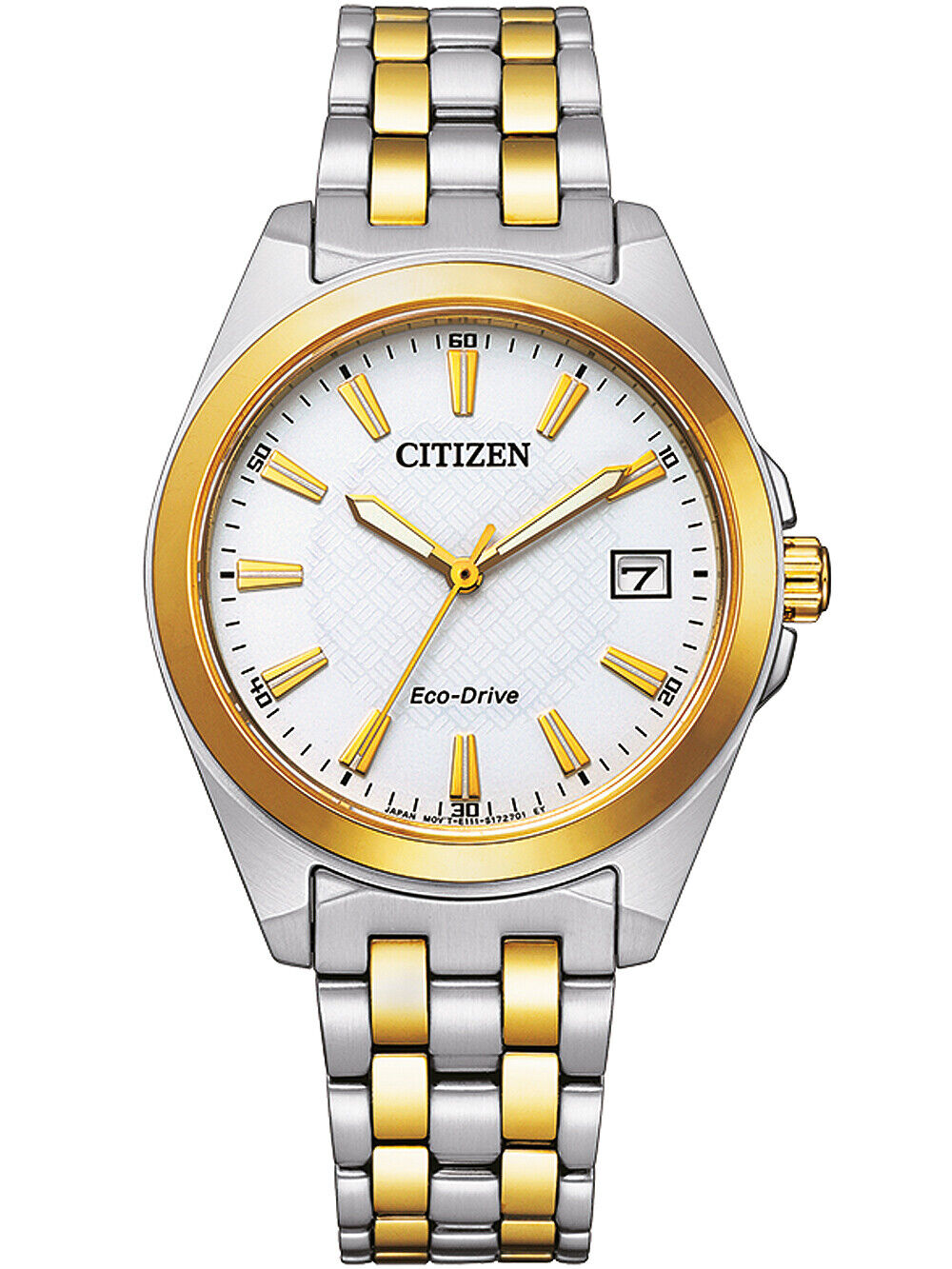Citizen EO1214-82A นาฬิกาผู้หญิง Eco-Drive Core Collection Classic Women's Watch