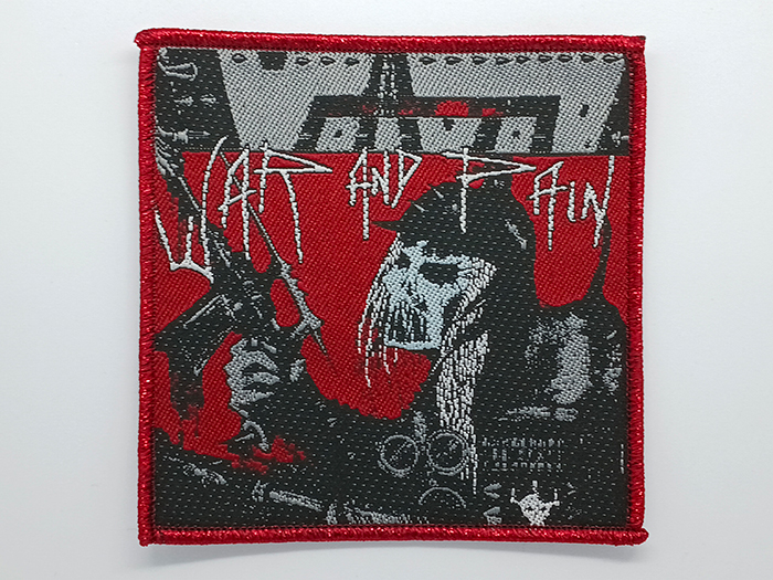 VOIVOD 'War And Pain' Woven Patch'