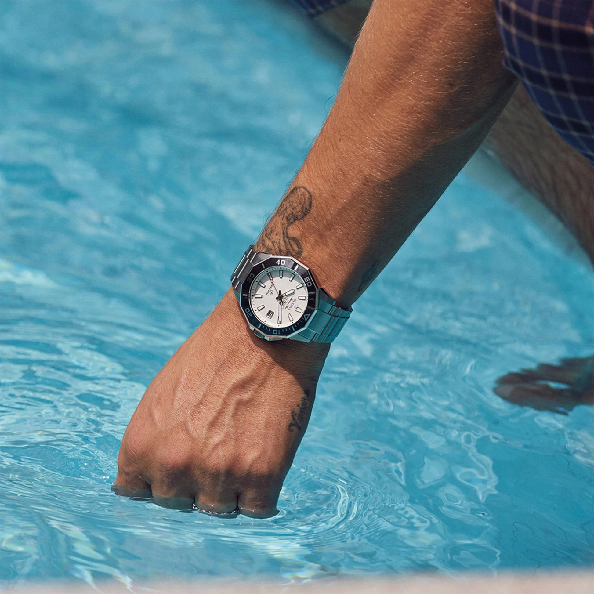 Bulova 96B426 นาฬิาผู้ชาย Marine Star Precisionist Men's Watch