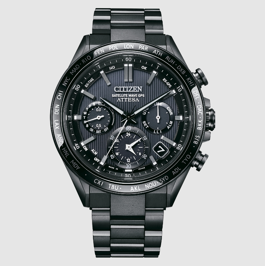 Citizen CC4055-65E นาฬิกาผู้ชาย Eco-Drive Satellite Wave GPS Men's Watch