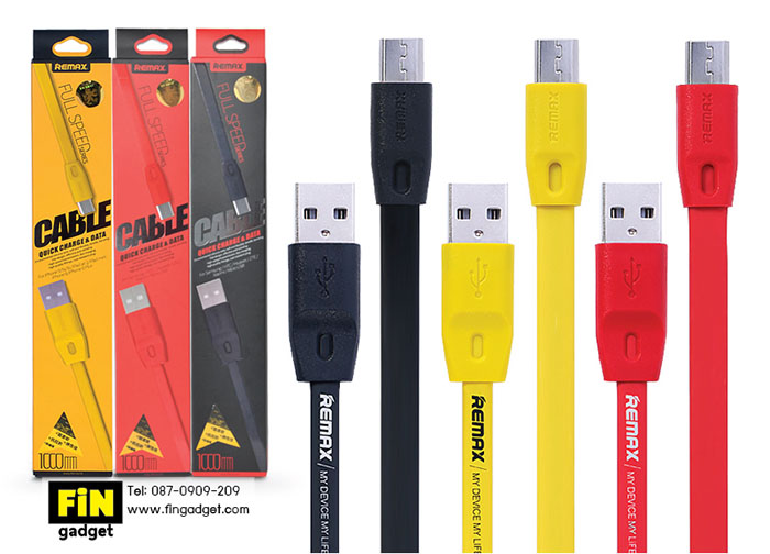 สายชาร์จ Remax Micro USB Full Speed Series