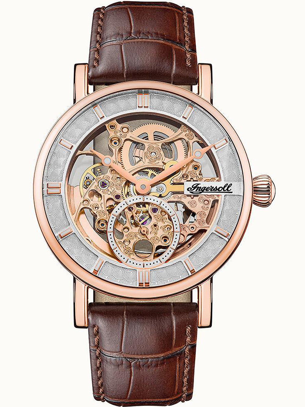 Ingersoll I00401B นาฬิาผู้ชาย The Herald Automatic Men's Watch