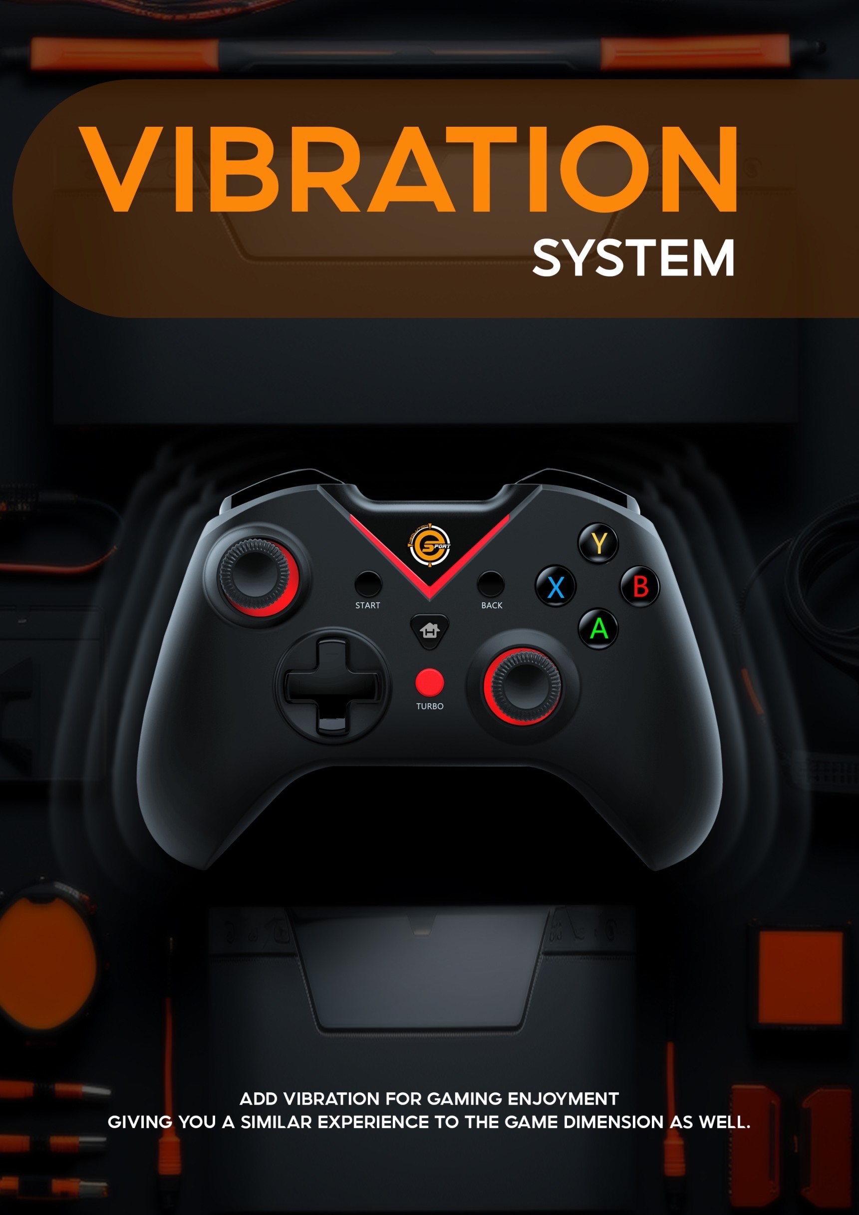 Neolution E-Sport Gaming Controller Berserk V.2 Joy Games จอย คอนโทรลเลอร์ ไร้สาย