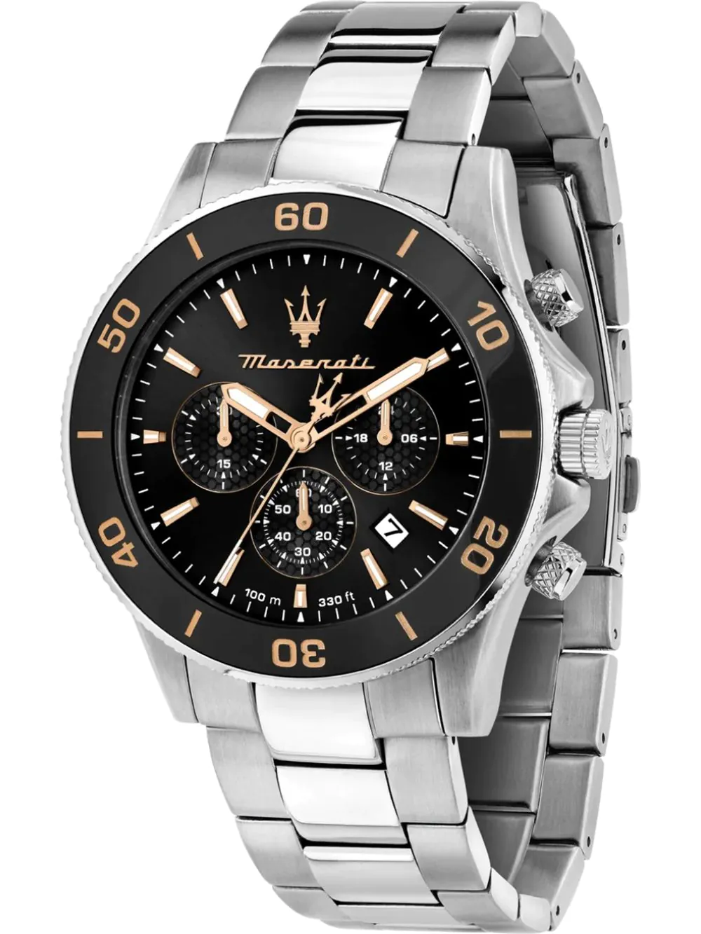 Maserati R8873600003 นาฬิกาผู้ชาย Competizione Chronograph Quartz Men's Watch