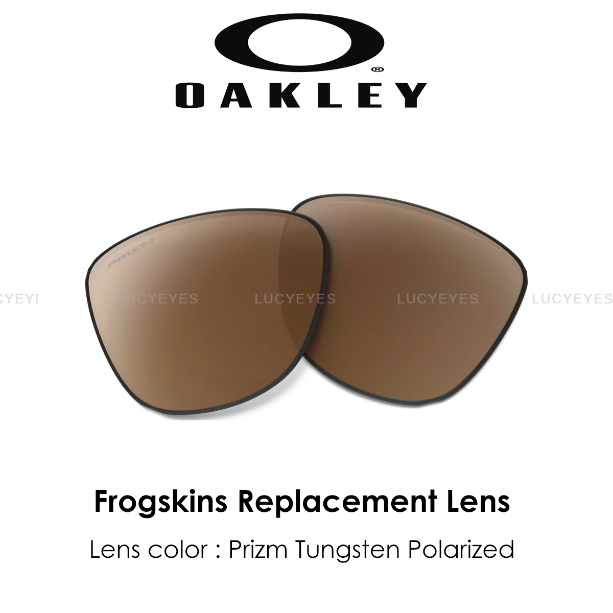 อะไหล่เลนส์ Oakley Frogskins OO9245 - สี Prizm Tungsten Polarized