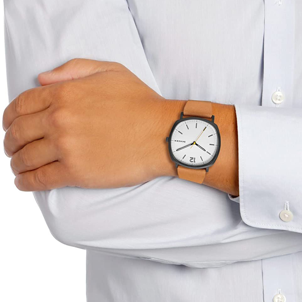 Skagen SKW6379 นาฬิกาผู้ชาย Skagen รุ่น SKW6379, Rungsted Leather Men's Watch