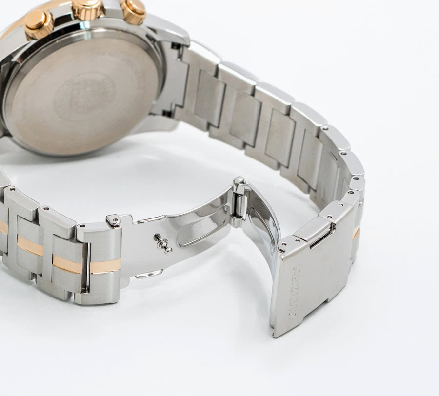 Citizen CB5886-58H นาฬิกาผู้ชาย Eco-Drive PCAT Radio Controlled Perpetual Chrono A-T Men's Watch