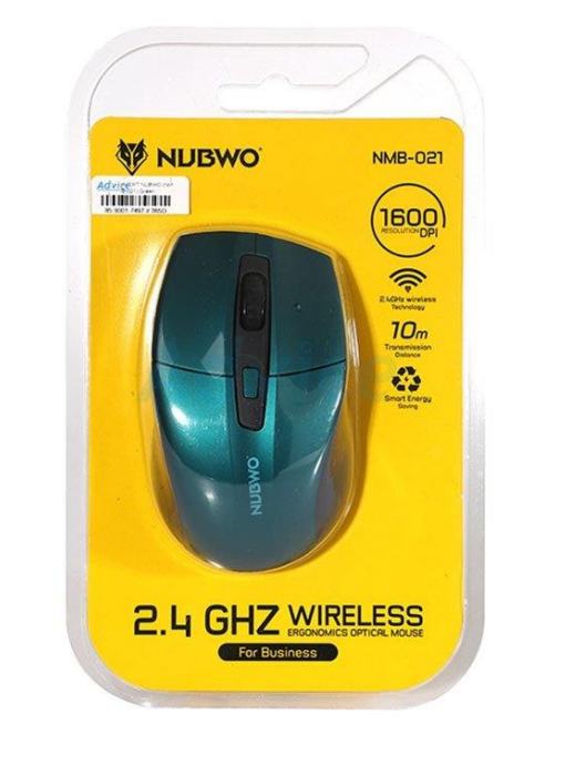 Wireless Optical Mouse NUBWO (NMB-021) Green
