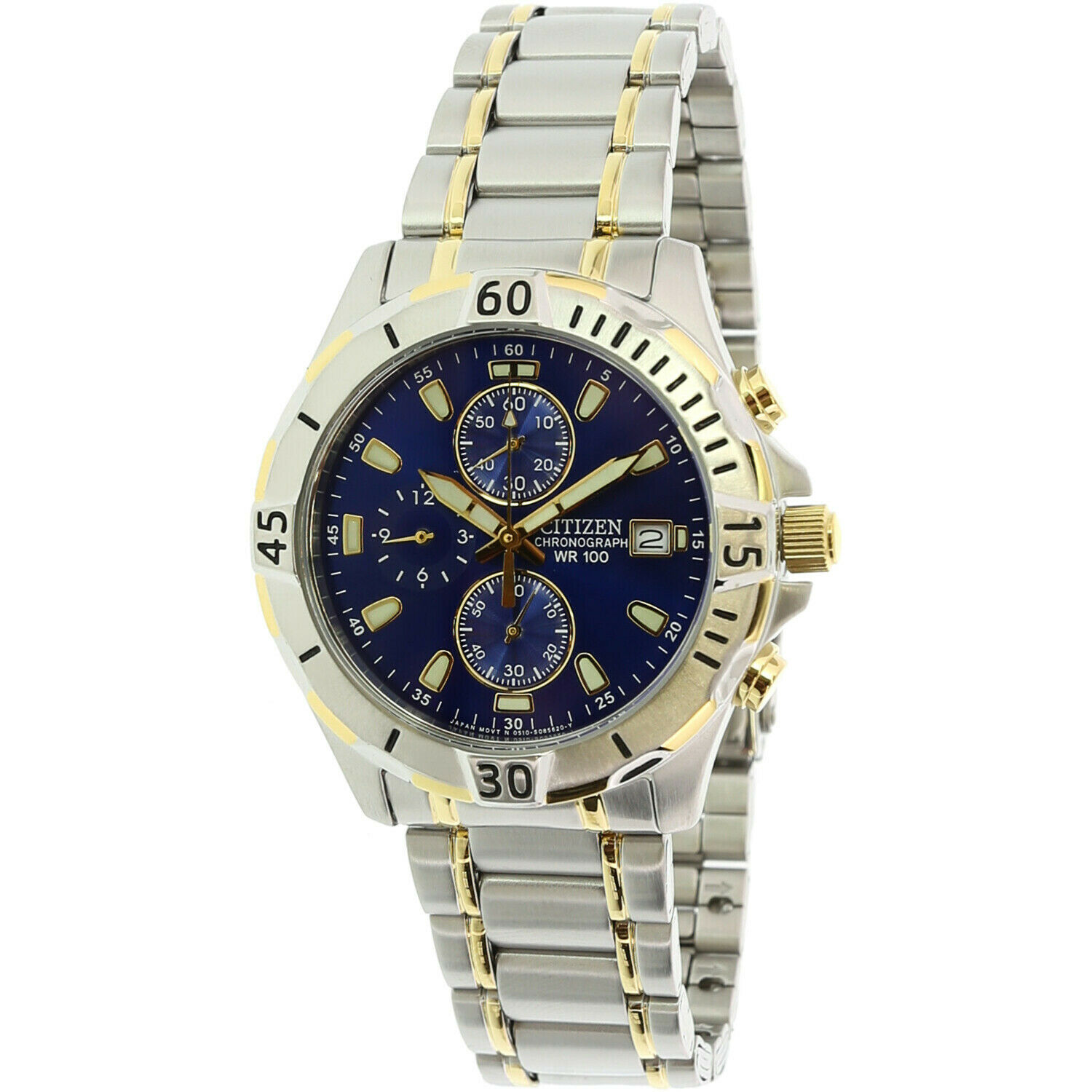 Citizen AN3394-59L นาฬิกาผู้ชาย Chronograph Quartz Men's Watch