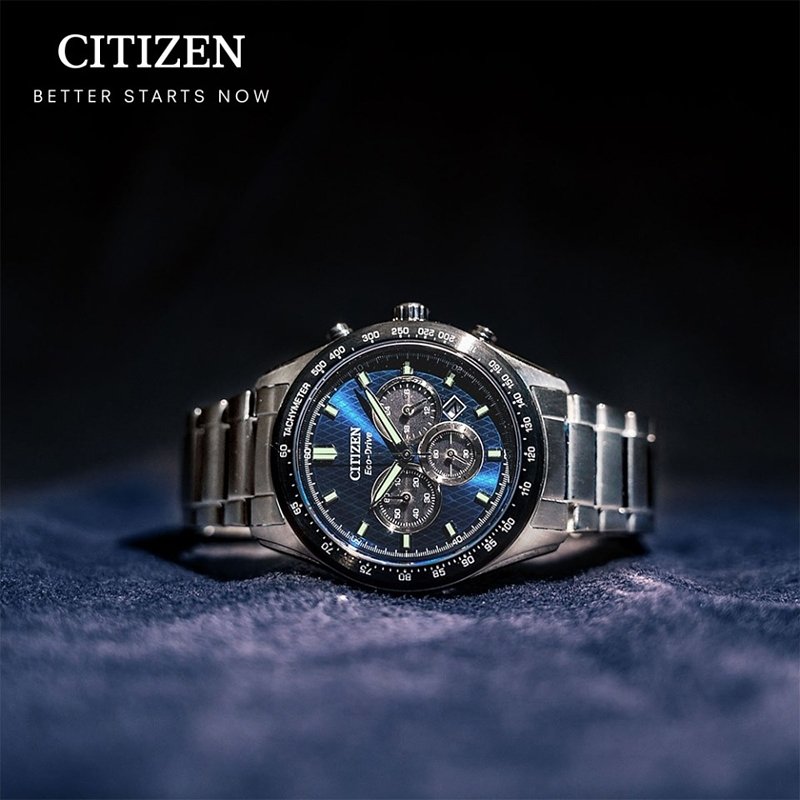 Citizen CA4454-89L นาฬิกาผู้ชาย Eco-Drive Chronograph Men's Watch