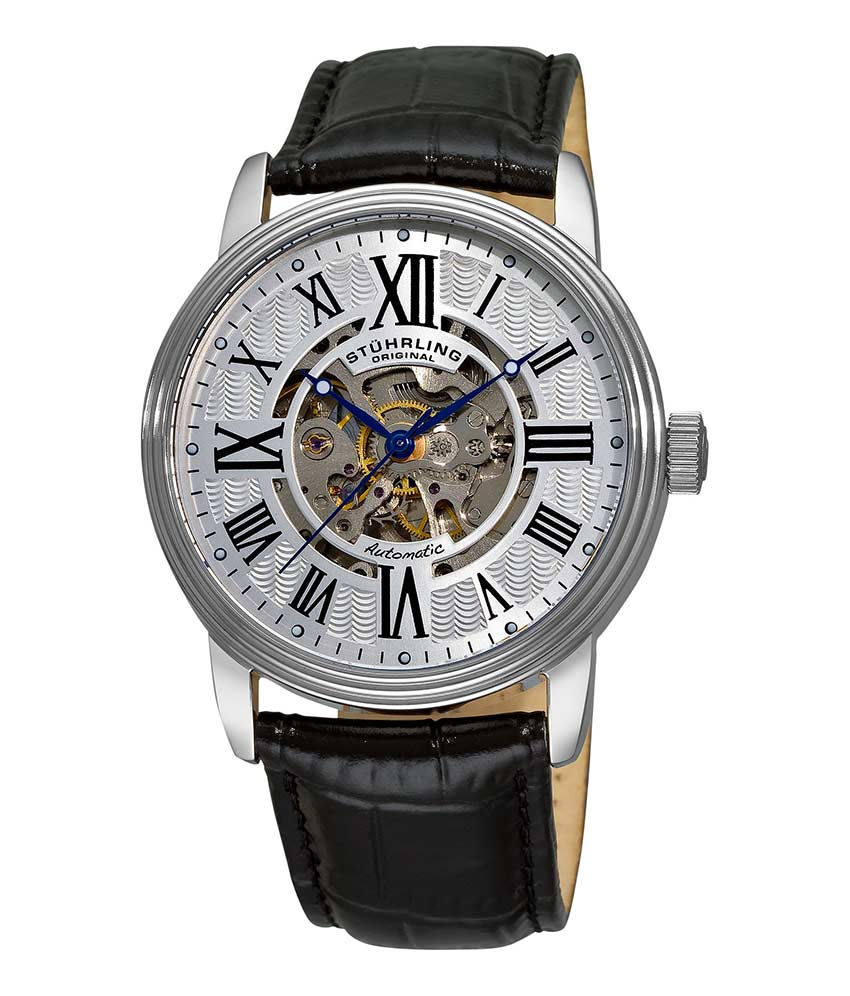 Stuhrling Original 1077.33152 นาฬิกาผู้ชาย Stuhrling Original รุ่น 1077.33152, Delphi Venezia Automatic Skeleton Men's Watch