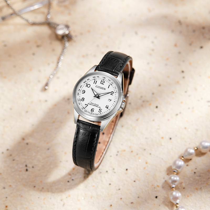 Citizen EC1180-14A นาฬิกาผู้หญิง Eco-Drive Radio Controlled Women's Watch