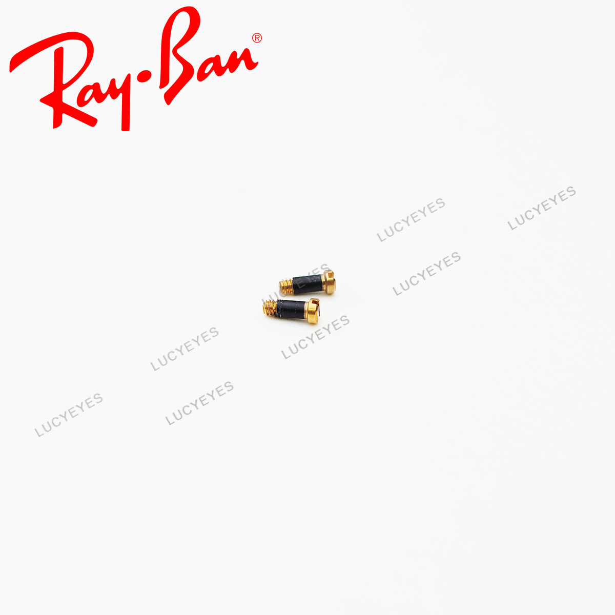 น๊อตแว่น RAYBAN แท้ 100% RB3016, CLUBMASTER น๊อตยึดขา สีทอง