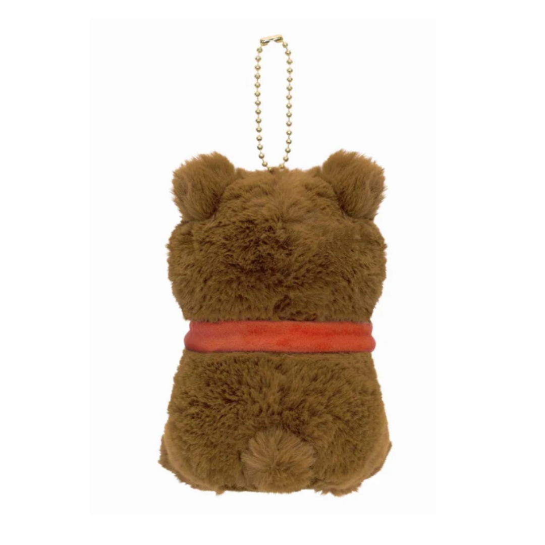 [PRE-ORDER] พวงกุญแจ ตุ๊กตา แมวโมฟุ หมีสีน้ำตาล Mofusand Teddy Bear Cat Mascot (Brown) mofusand 展 テディベアにゃん マスコット(ブラウン)