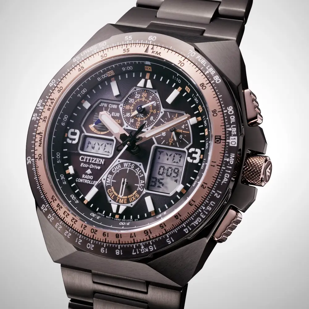 Citizen JY8146-54E นาฬิกาผู้ชาย 35th anniversary Promaster Skyhawk A-T LIMITED EDITION 5600 Pcs. Worldwide Men's Watch