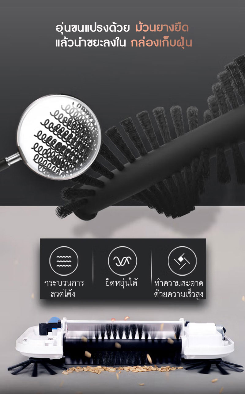 Xiaomi Yijie Wireless Handheld Sweeper - ไม้กวาด+ถูพื้นไฟฟ้า Yijie