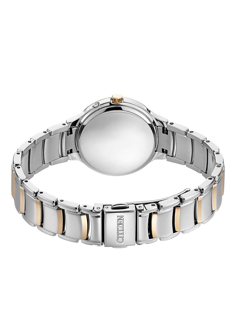 Citizen EC1174-84D นาฬิกาผู้หญิง Eco-Drive Radio controlled Perpetual Calender World Time Women's Watch