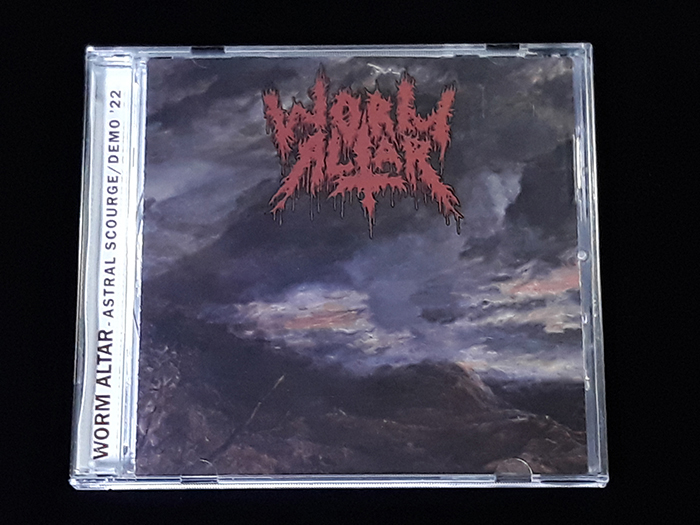 WORM ALTAR 'Astral Scourge/Demo-22' CD