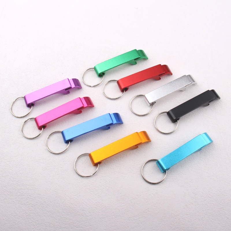 (1 แพค มี 2 ชิ้น) พวงกุญแจที่เปิดขวดเบียร์ คละสี สินค้าขนาด 8 cm