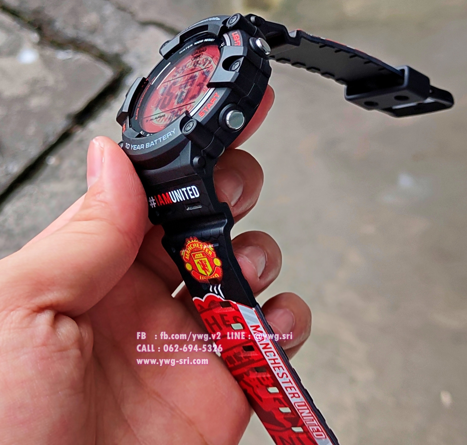 CASIO CUSTOM Man United (AE-1500WH)